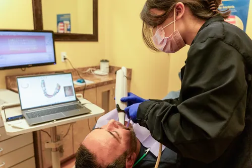 Digital dental scanning with TRIOS 3Shape at Anderson Family Dentistry